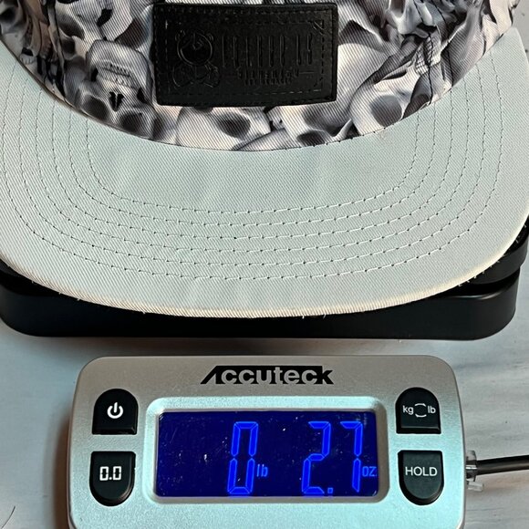 Entree LS Authentic Skull Print 5-Panel Cap Hat Adjustable Leather Strap - Picture 16 of 16